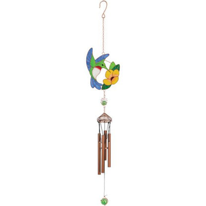 Hummingbird Flower Windchime