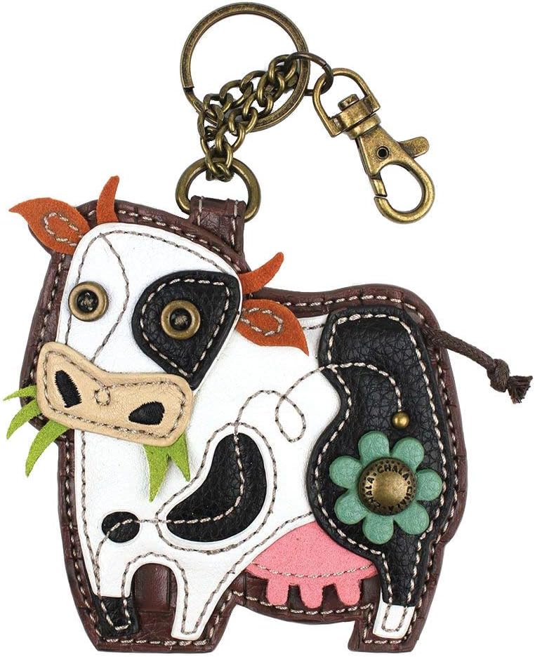 Cow Key Fob/Coin Purse