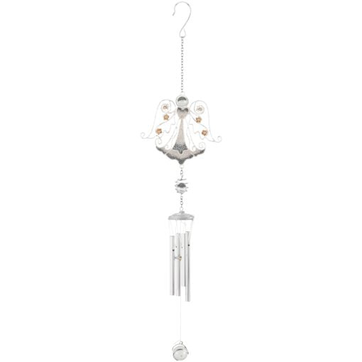 Silver Angel Windchime