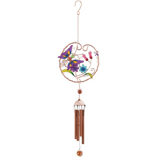 Butterfly Wreath Windchime