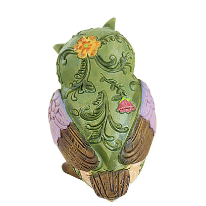 Winking Owl Figurine