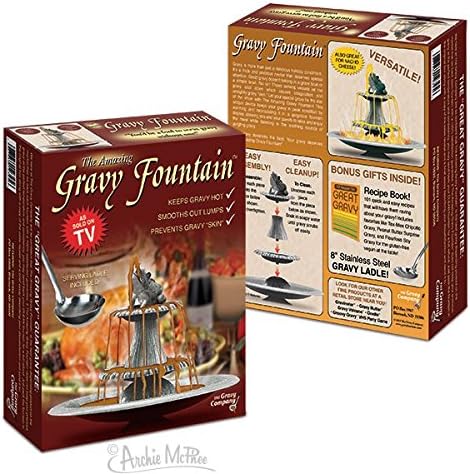 Gravy Fountain Gag Gift Box