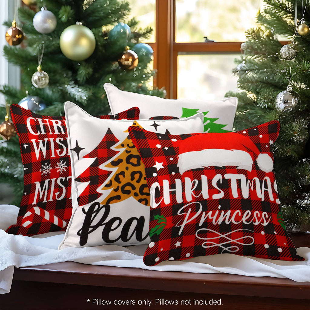 Christmas Decoration Farmhouse Throw Pillows