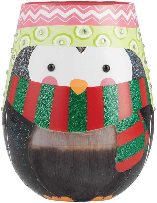 Dressed For the Holidays Lolita Stemless Wine Glass