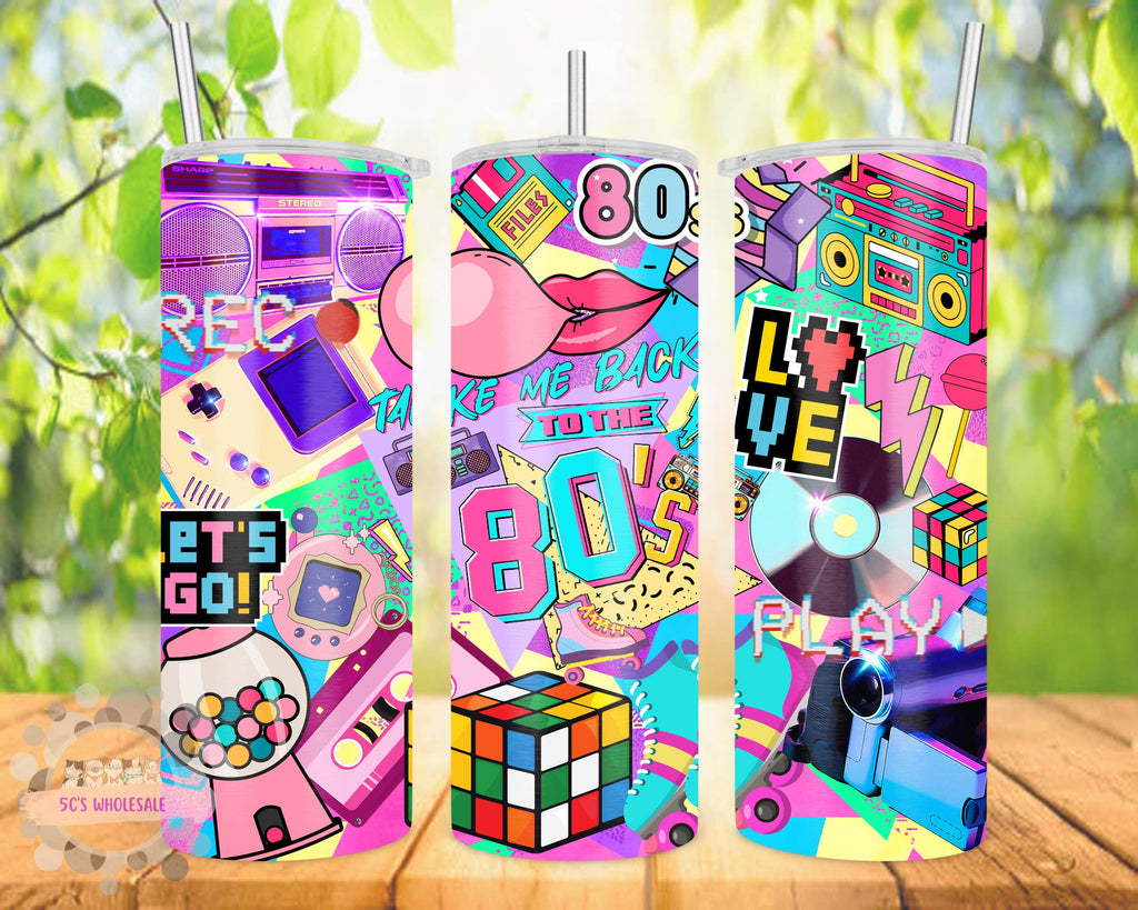Take Me Back To The 80's Tumbler
