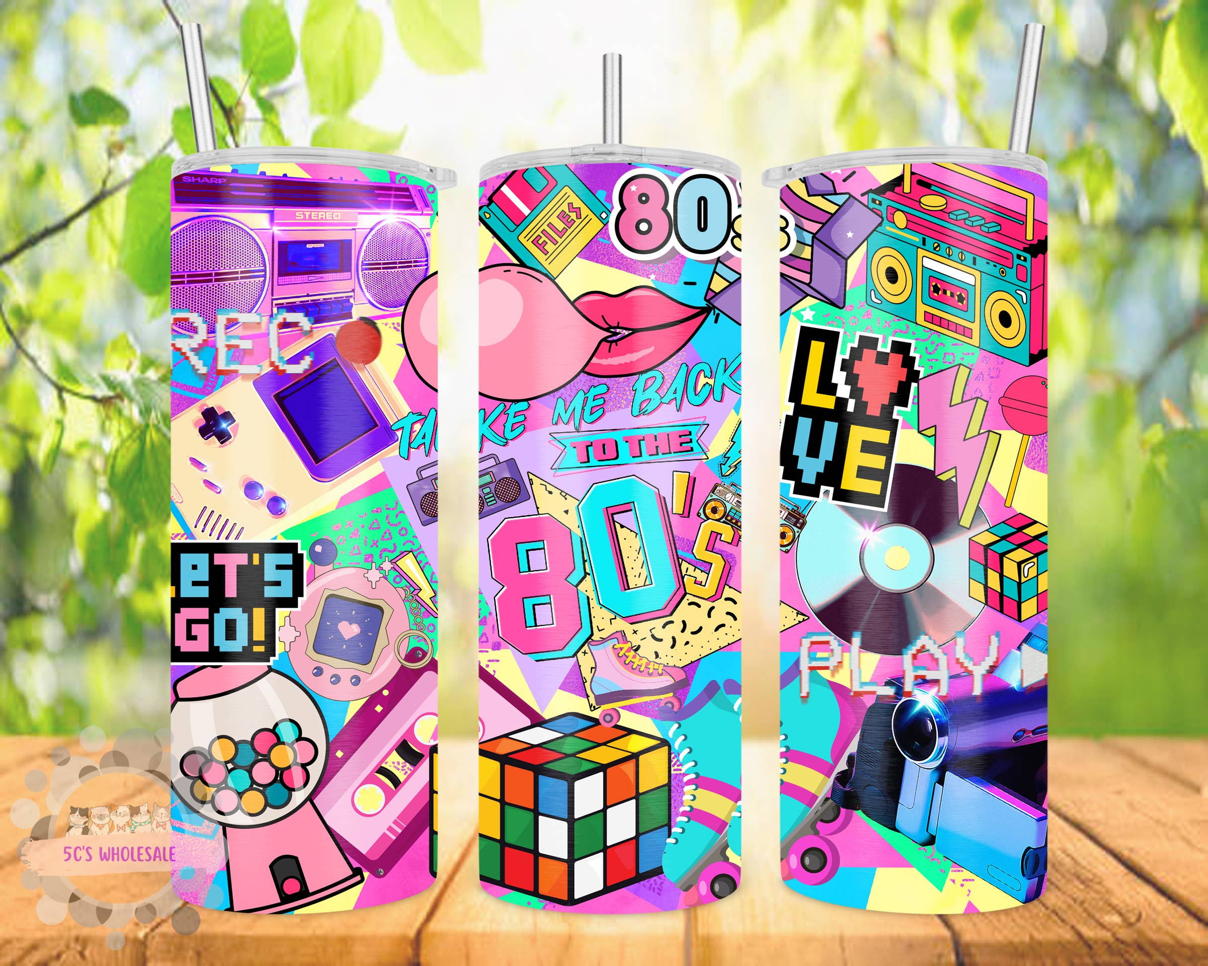 Take Me Back To The 80's Tumbler