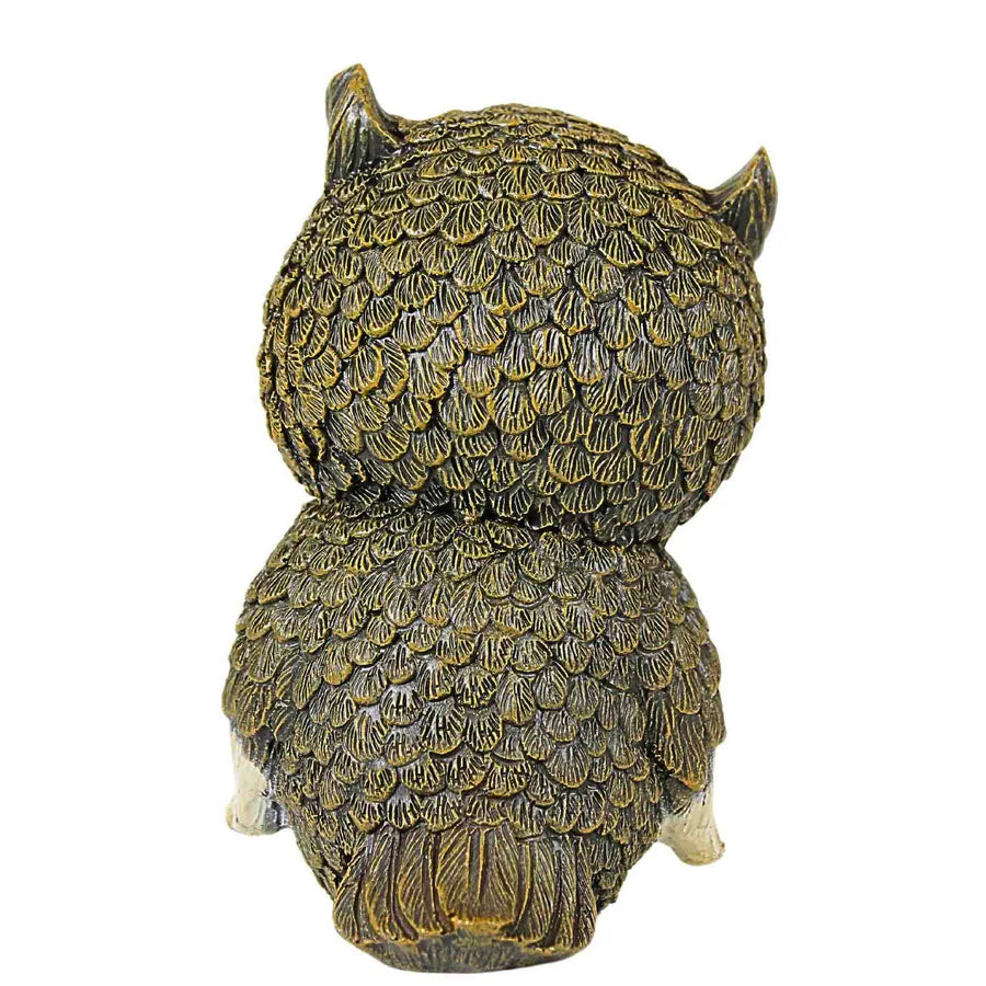 Painted Mini Owl Figurine