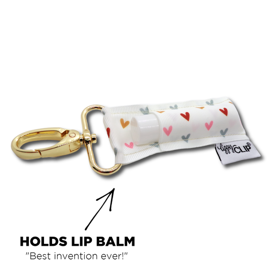 Muted Hearts LippyClip® Lip Balm Holder for Chapstick