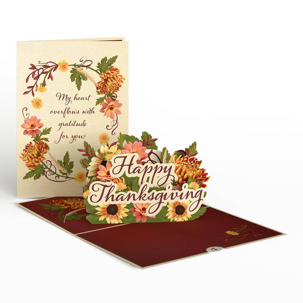Thanksgiving Gratitude Lovepop Card