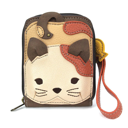 Cat Credit Card Holder Wristlet Wallet