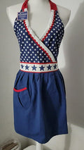 America the Beautiful Hostess Apron