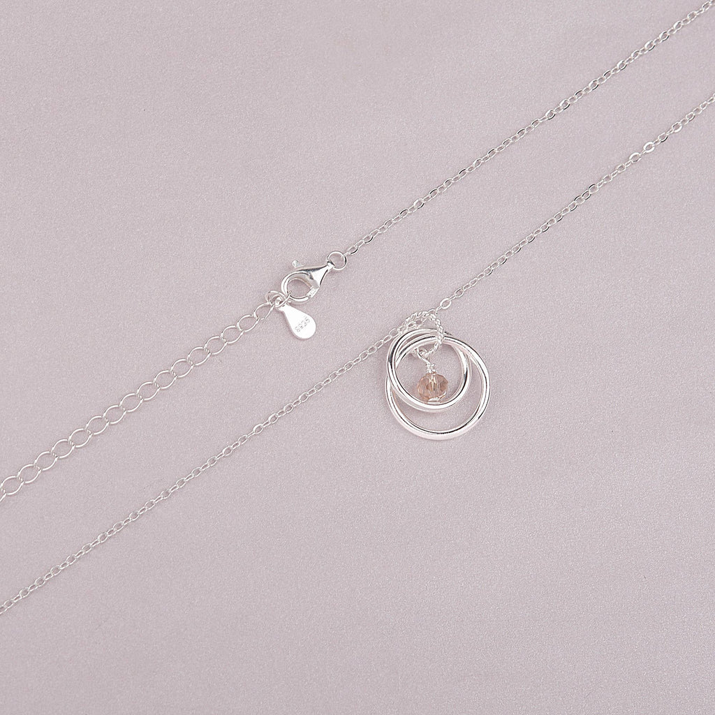 Happy 21st Birthday! Sterling Silver Necklace