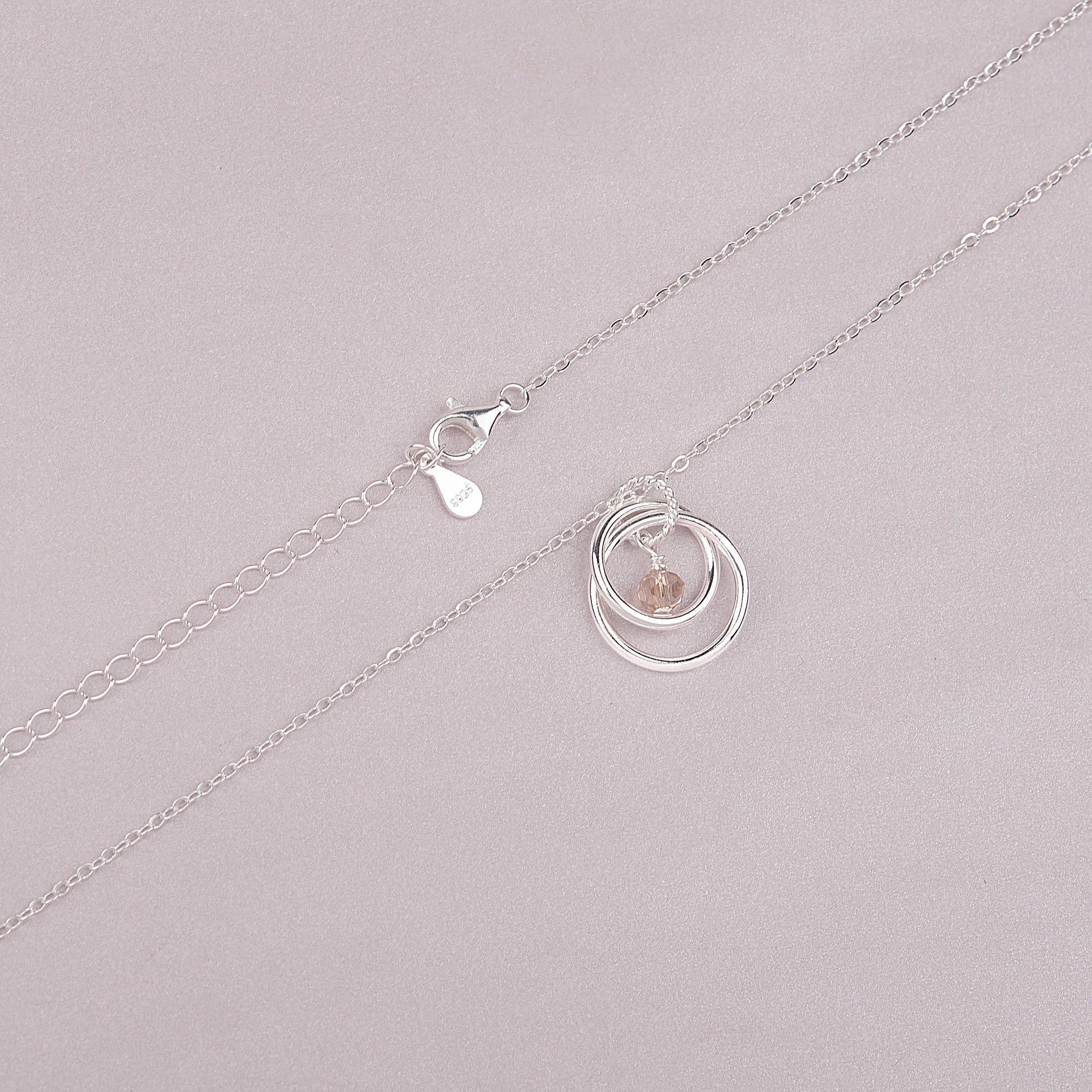 Happy 21st Birthday! Sterling Silver Necklace
