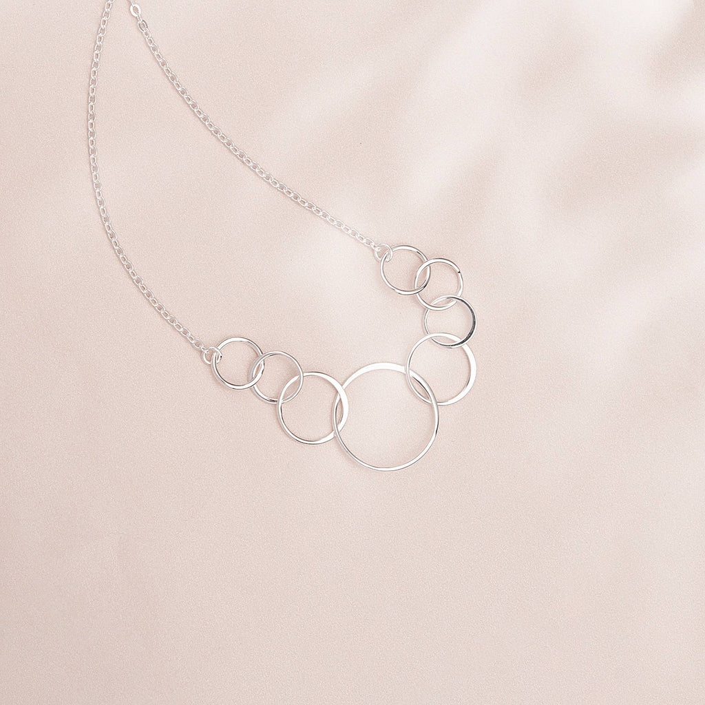 Happy 80th Birthday Sterling Silver Necklace Jewelry Set
