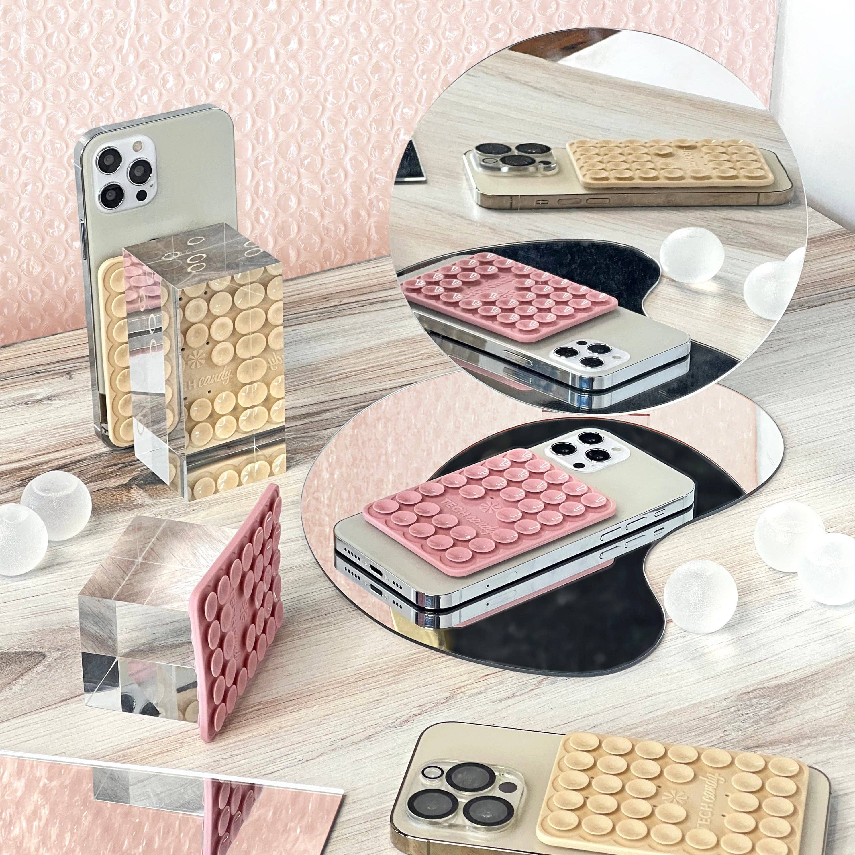 Stick 'Em Up Natural Phone Suction Pad - Natural
