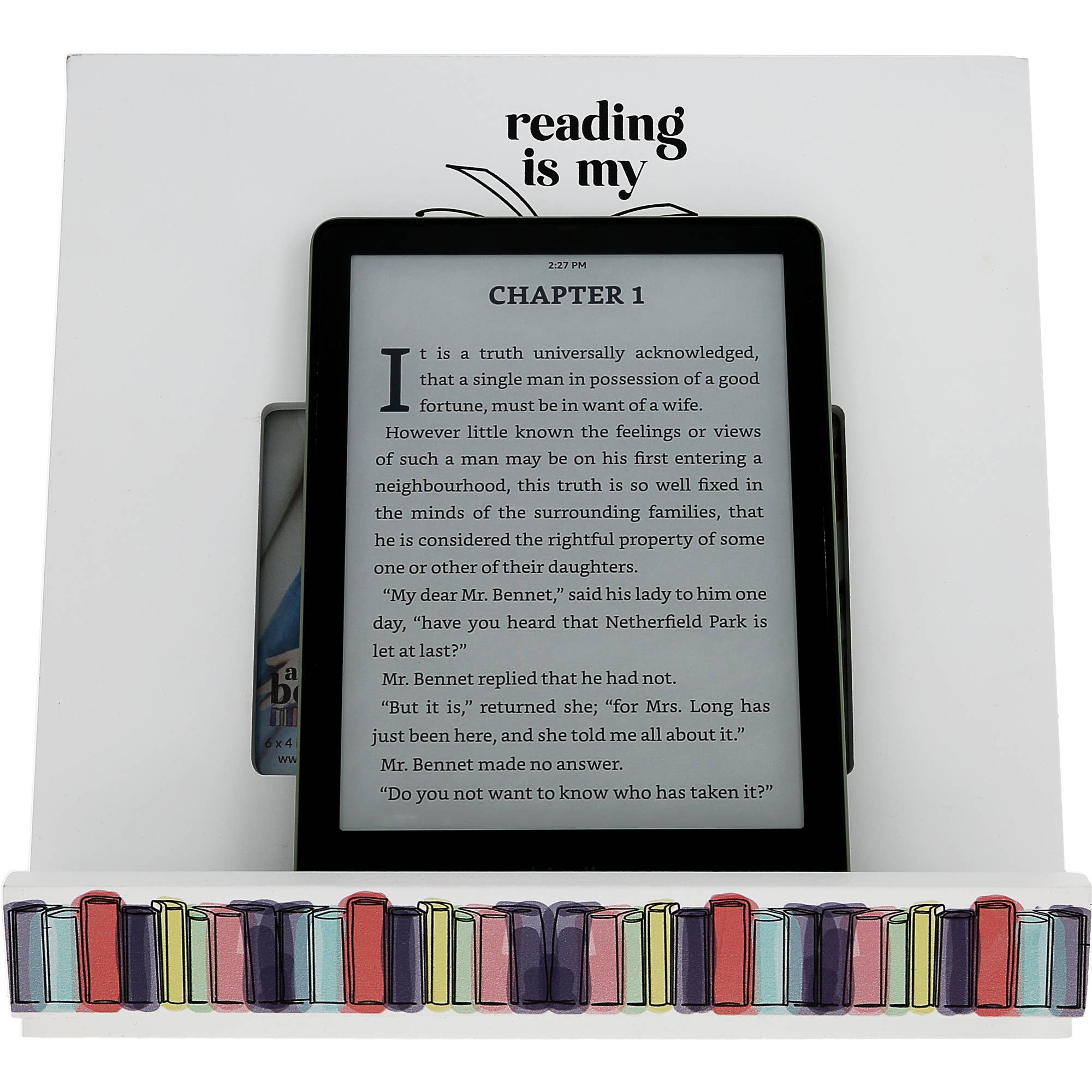 Book/Tablet Stand Frame Holds 6" x 4" Photo