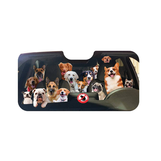 Dog Party Auto Sun Shade