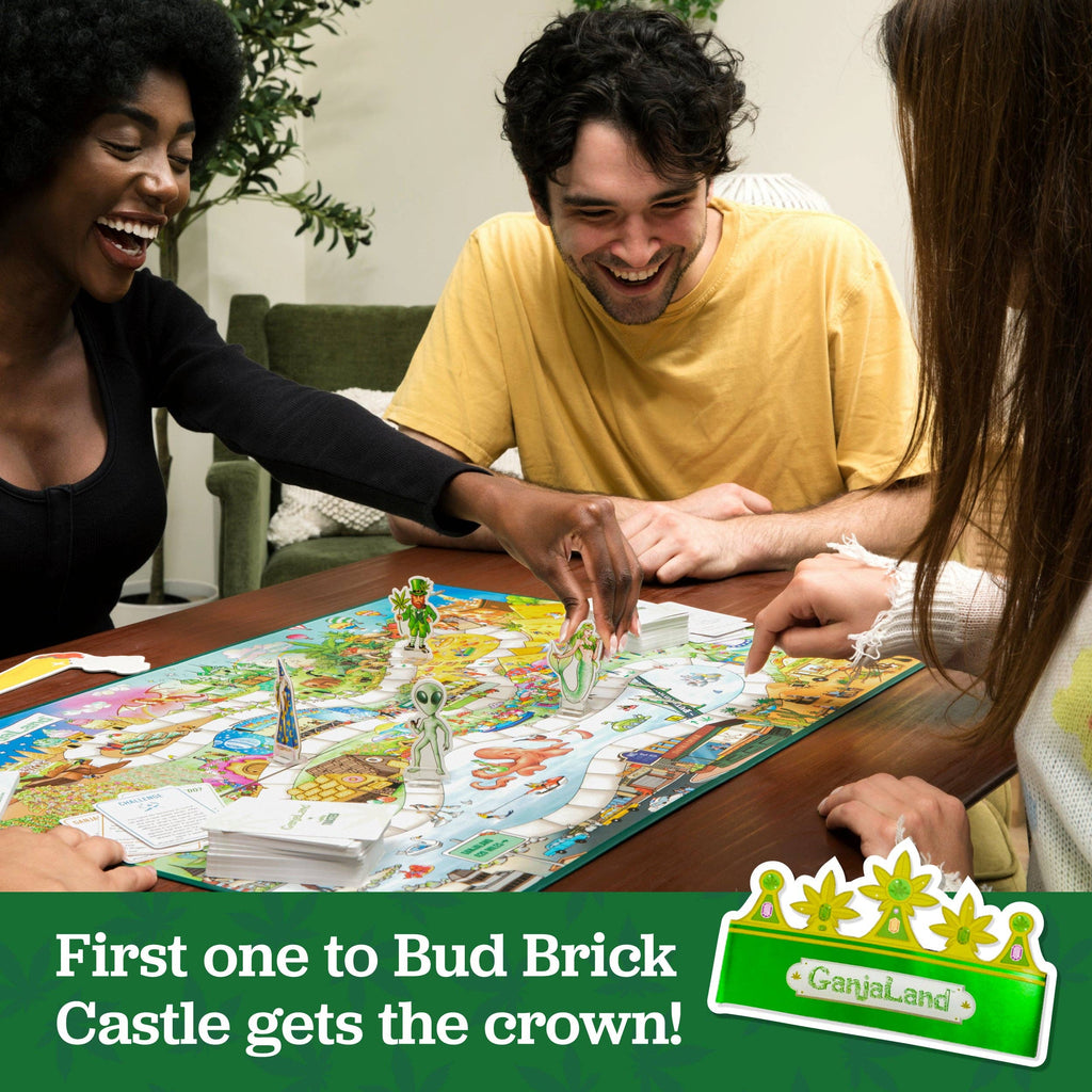 Ganjaland - Epic Weed Adventure Board Game for Adults