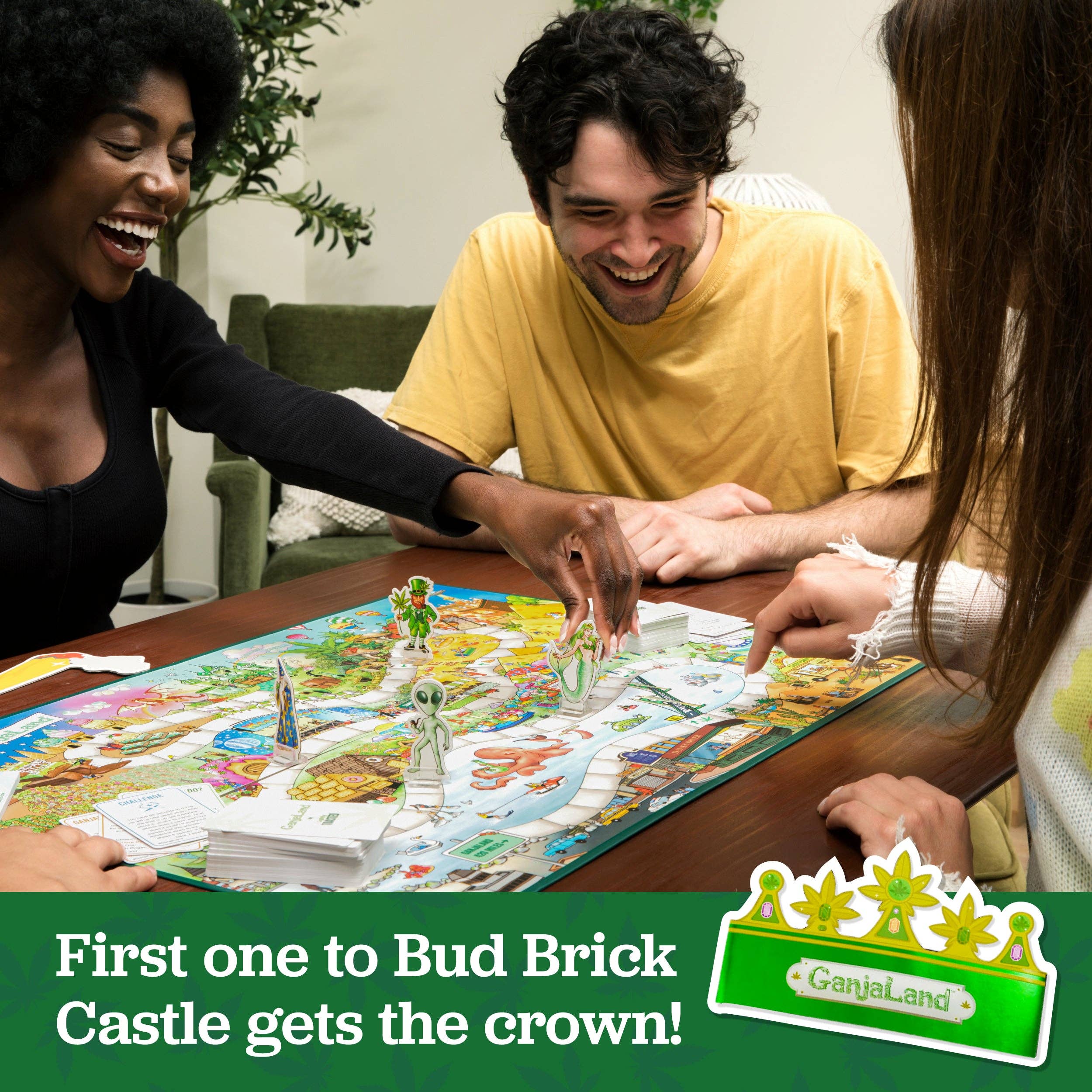 Ganjaland - Epic Weed Adventure Board Game for Adults