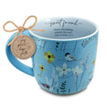 Sweet Friend Floral Bird Mug