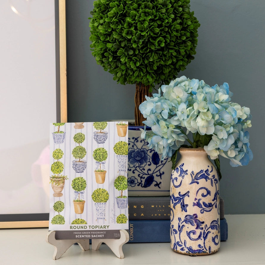 English Ivy/Round Topiary Sachet
