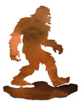 Bigfoot Walking, Table Top Metal Art