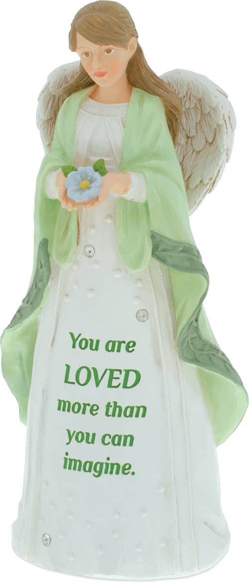 You Are Loved More Than You Can Imagine Angel Figurine