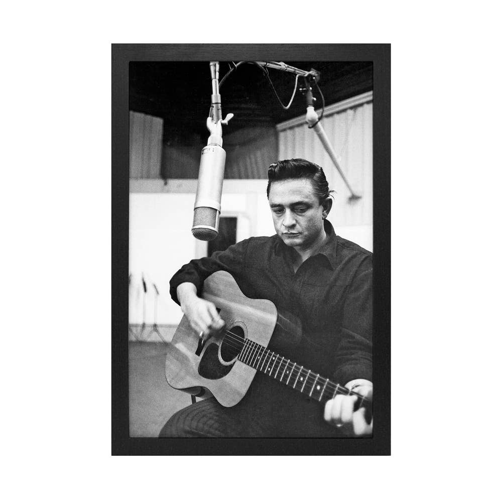 Johnny Cash - In Person  Framed Print