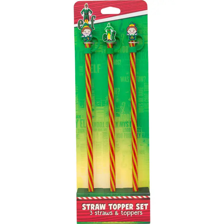 Elf Straw Topper Set/3