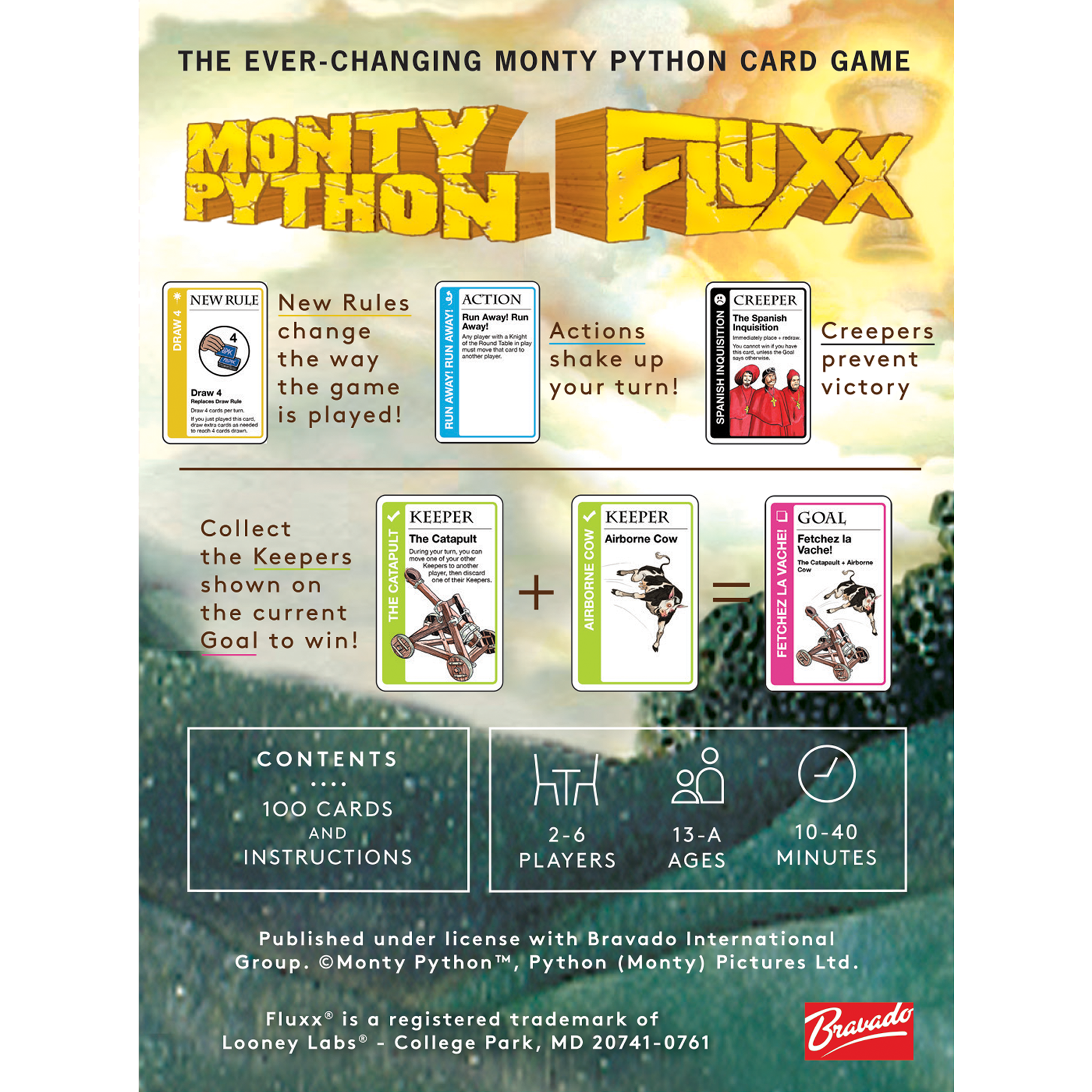 Monty Python Fluxx Card Game