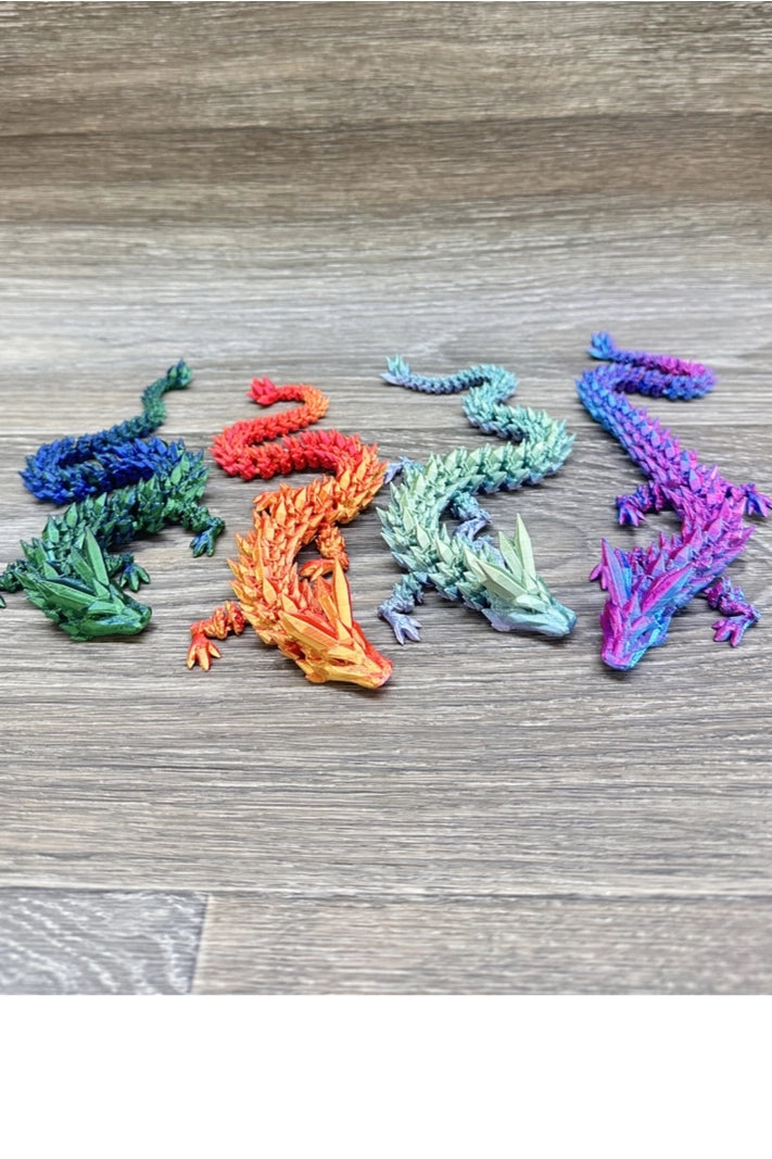 Green 3D Print Dragon
