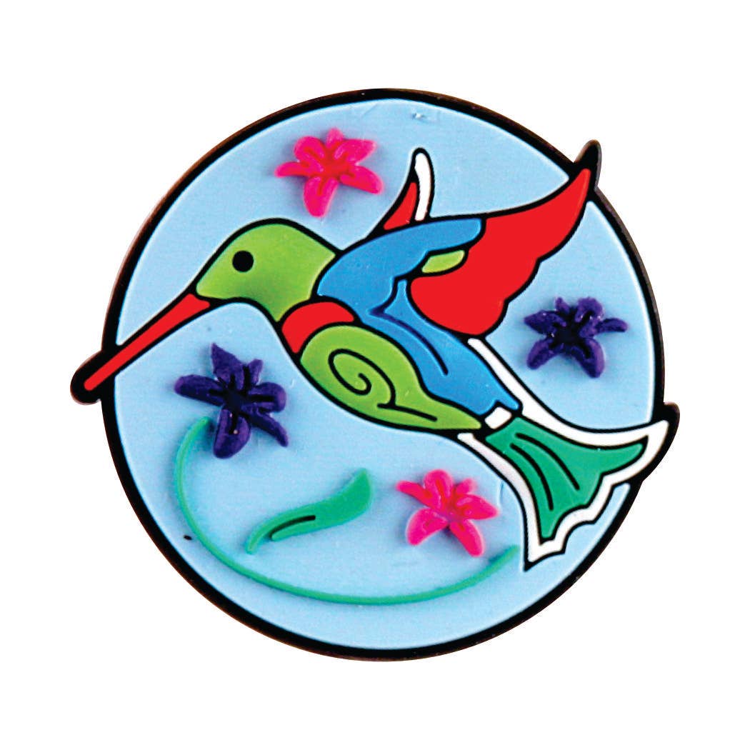 Hummingbird Badge Holder