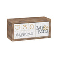 Mr. & Mrs. Wedding Countdown Calender