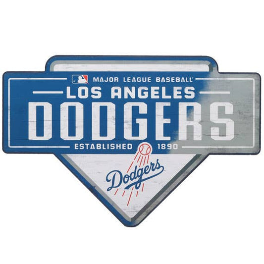 Los Angeles Dodgers Base Wood Wall Decor