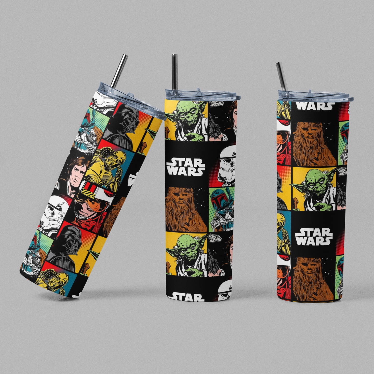 Star Wars Collage Tumbler