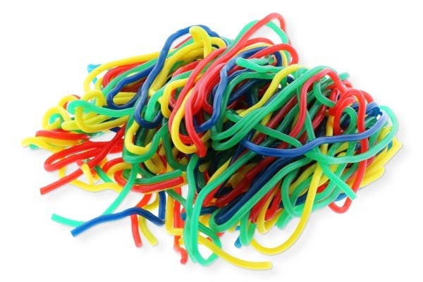 Rainbow Licorice Spaghetti (Holland) 10oz Bag