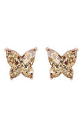 Butterfly Glittered Epoxy Earrings