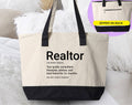 Realtor Definition Canvas Tote