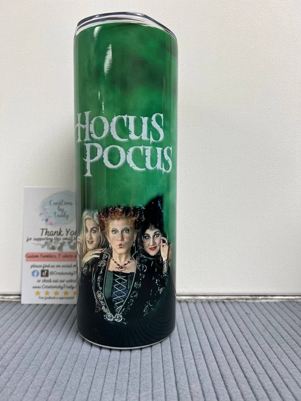 Hocus Pocus Book- Stainless Steel Tumbler: 20oz