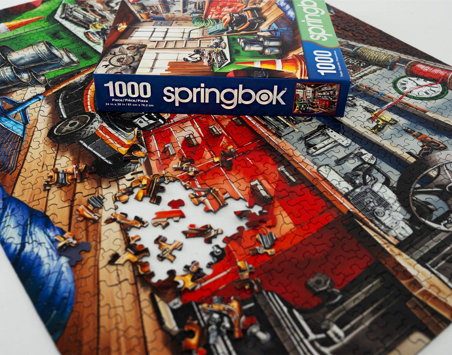 Tool Man's Garage 1000 Piece Jigsaw Puzzle