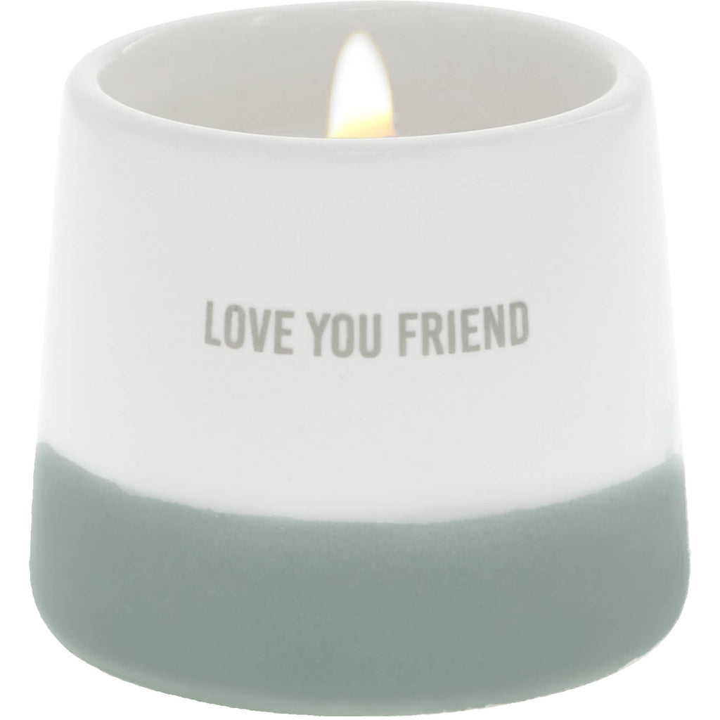 Love You Friend Candle