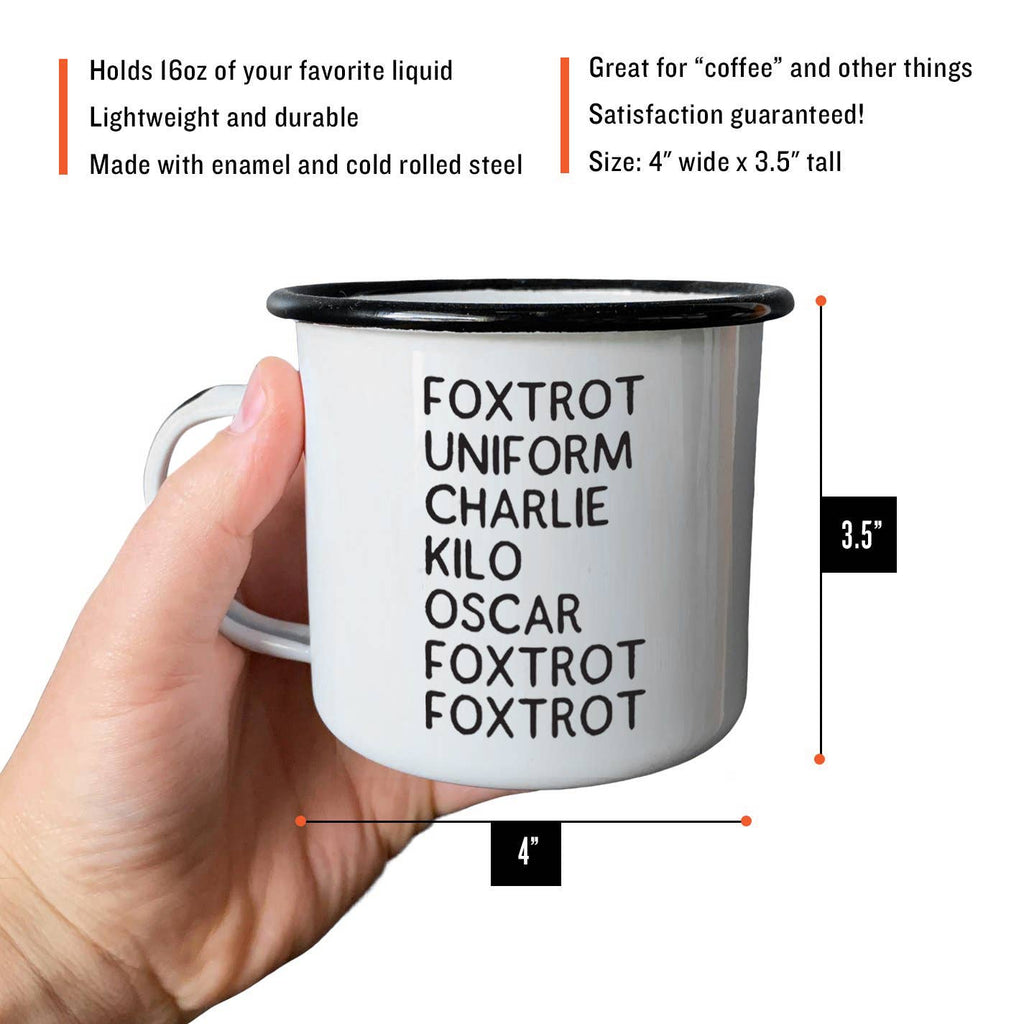 Foxtrot Uniform Charlie Kilo Oscar Foxtrot Foxtrot Mug