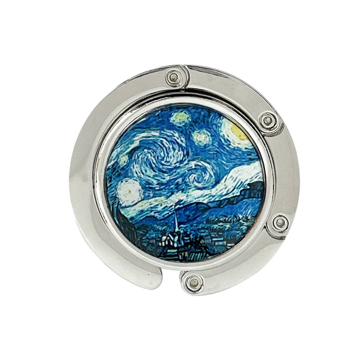 Starry Night  Scenic Purse Hook Hanger