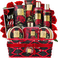Exotic Rose Bath and Body Gift Basket