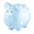 Polka Dot Piggy Bank: Blue