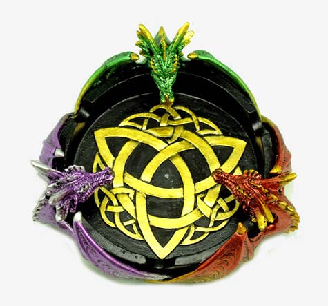 3 Dragon Incense Burner/Ashtray