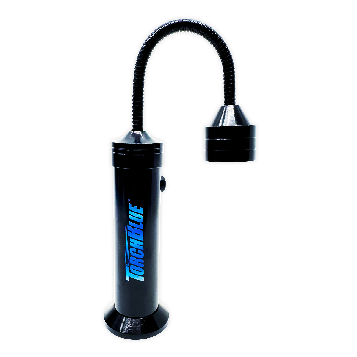 Torch Blue Magnetic Grill Black LED Flashlight
