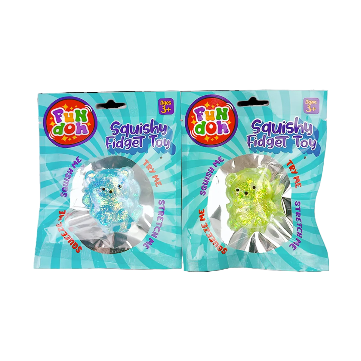 Fun Doh Squish and Squeeze Gummy Fidget Toy