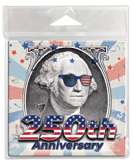George Washington 250th Anniversary Coaster