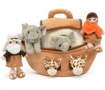 Plush Noah's Ark w/Animals